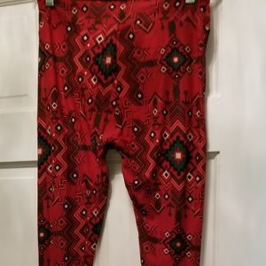 LulaRoe legging OS size 2-10